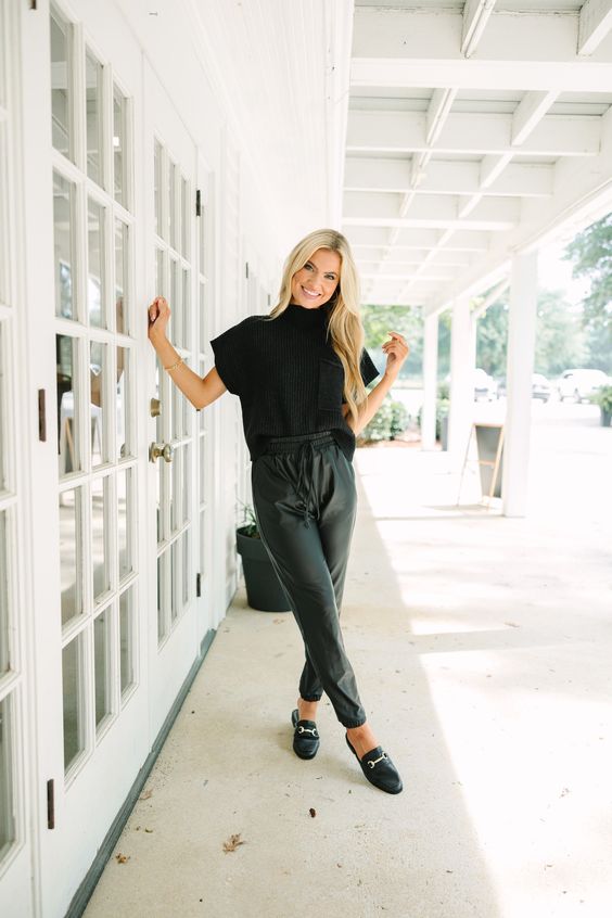 Black Top & Joggers